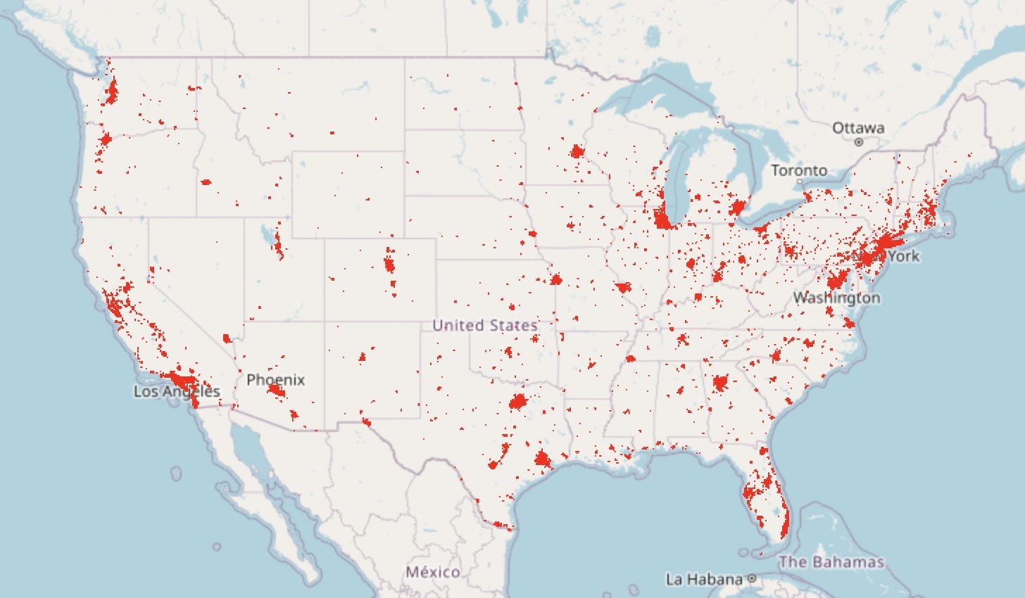 USA Population Visualization